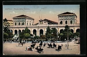 Ansichtskarte Napoli, Piazza della Stazione