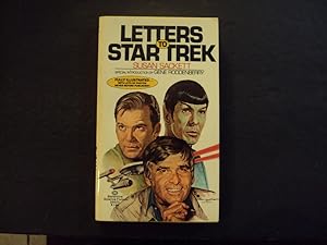 Seller image for Letters To Star Trek pb Susan Sackett 1st Print 1st ed 1/77 Ballantine Books for sale by Joseph M Zunno