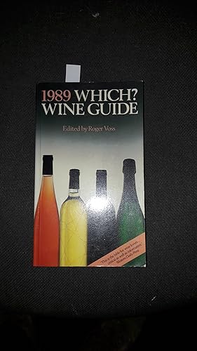 Imagen del vendedor de 1989 "Which?" Wine Guide a la venta por Andrew LOW