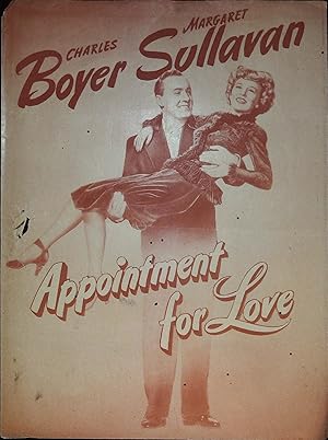 Imagen del vendedor de Appointment for Love Herald 1941 Charles Boyer, Margaret Sullivan a la venta por AcornBooksNH