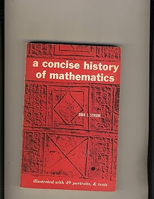 Bild des Verkufers fr A Concise History of Mathematics zum Verkauf von Richard Lemay