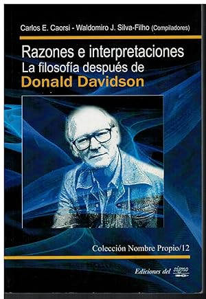 Seller image for Razones e interpretaciones. La filosofa despus de Donald Davidson for sale by Librera Santa Brbara