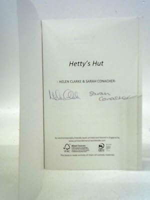 Bild des Verkufers fr Hetty's Hut zum Verkauf von World of Rare Books