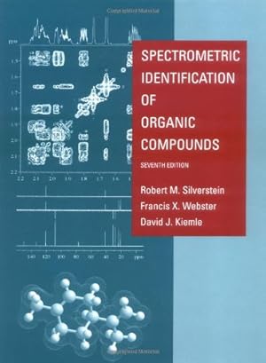 Immagine del venditore per Spectrometric Identification of Organic Compounds venduto da Pieuler Store