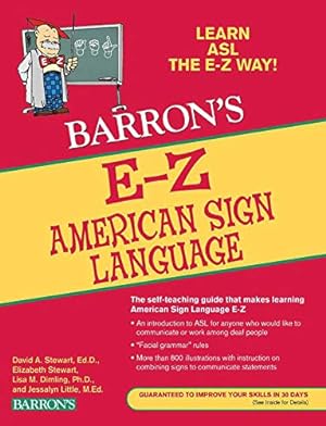 Seller image for E-Z American Sign Language (Barrons Easy Way) for sale by Pieuler Store