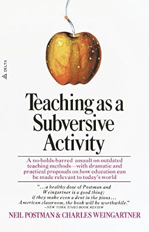 Seller image for Teaching As a Subversive Activity for sale by Pieuler Store