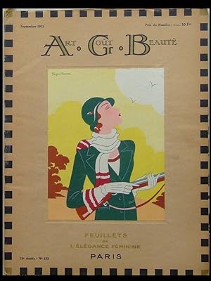 ART GOÛT BEAUTE n°133 1931 - MODE, LANVIN, PACQUIN, PREMET