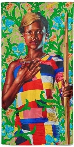 Seller image for Saint John the Baptist in the Wilderness (a towel Limited to 150 towels) by Kehinde Wiley for sale by DR Fine Arts