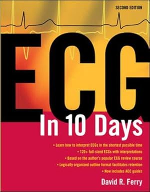 Seller image for ECG in 10 Days for sale by Pieuler Store