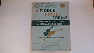 Seller image for Folk Tunes in Fiddle Finger Forms.Volume 1. for sale by Goldstone Rare Books