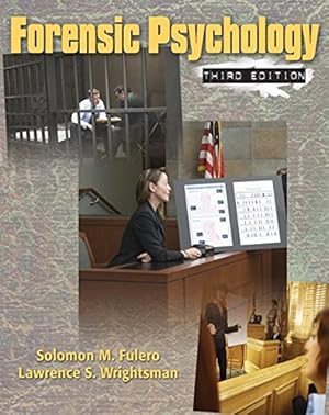 Imagen del vendedor de Forensic Psychology a la venta por Pieuler Store