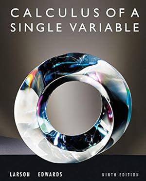 Imagen del vendedor de Calculus of a Single Variable a la venta por Pieuler Store