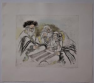 (Etching) Untitled ( Bar Mitzvah )