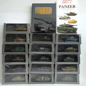 Legendäre Jagd- und Kampfpanzer. 16 Panzermodelle mit jeweiliger Textbeschreibung in einem Ringor...