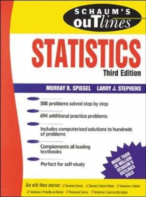 Seller image for Schaum's Outline of Statistics for sale by WeBuyBooks