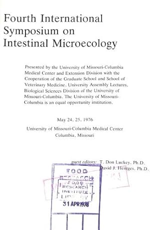 Seller image for Fourth International Symposium on Intestinal Microecology for sale by WeBuyBooks