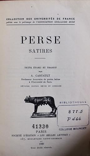 Perse Satires