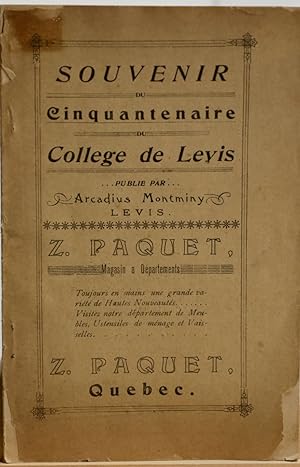 (Lévis) Souvenir du cinquantenaire du Collège de Lévis