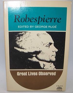 Imagen del vendedor de Robespierre (Great Lives Observed) a la venta por Easy Chair Books