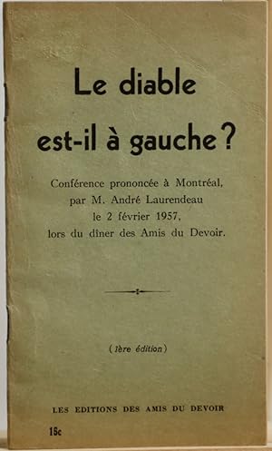 Le diable est-il à gauche ?