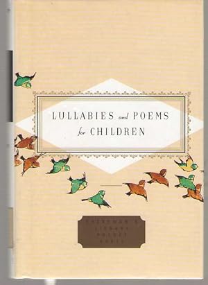Imagen del vendedor de Lullabies and Poems for Children a la venta por Dan Glaeser Books