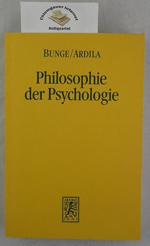 Imagen del vendedor de Philosophie der Psychologie. bersetzung von Herbert Spengler / Die Einheit der Gesellschaftswissenschaften ; Bd. 65 a la venta por Chiemgauer Internet Antiquariat GbR