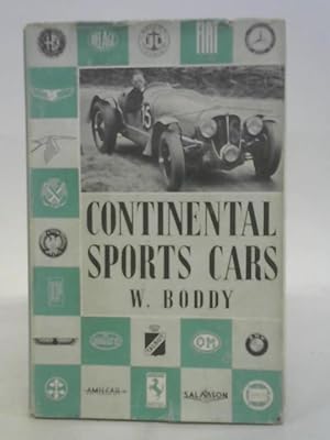 Image du vendeur pour Continental sports cars mis en vente par World of Rare Books