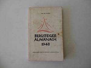 Imagen del vendedor de Bergsteiger Almanach 1948 a la venta por Antiquariat Glatzel Jrgen Glatzel