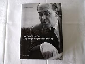 Bild des Verkufers fr Lizenz Nr.7 Die Geschichte der Augsburger Allgemeinen Zeitung zum Verkauf von Antiquariat Glatzel Jrgen Glatzel