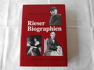 Rieser Biographien Verein Rieser Kulturtage e.V.