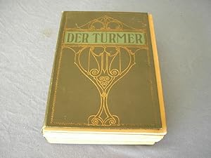 Der Türmer Kriegsausgabe 13 Einzelhefte im Original Jugendstil Umschlag (HalbLeinen,mit Goldrücke...