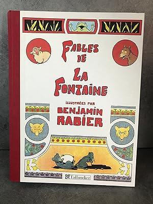 Seller image for Benjamin Rabier Fables de la Fontaine Tallandier tat de neuf cadeau enfantina for sale by Daniel Bayard librairie livre luxe book