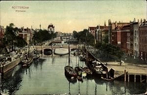 Ansichtskarte / Postkarte Rotterdam Südholland Niederlande, Wijnhaven