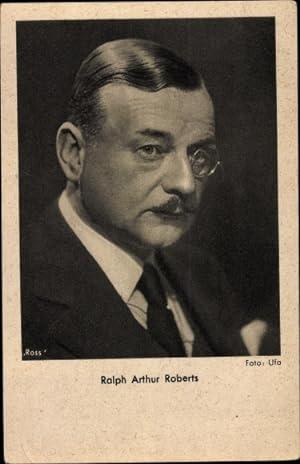Image du vendeur pour Ansichtskarte / Postkarte Schauspieler Ralph Arthur Roberts, Portrait, Monokel mis en vente par akpool GmbH