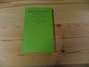 Bild des Verkufers fr Die reale und die imaginierte Ukraine : Essay. Mykola Rjabtschuk. Aus dem Ukrain. von Juri Durkot und mit einem Nachw. von Wilfried Jilge / Edition Suhrkamp ; 2418 zum Verkauf von Versandantiquariat Schfer