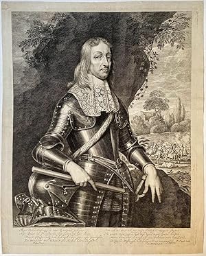 [Antique print, engraving] Portrait of William Frederick, Prince of Nassau-Dietz /Willem Frederik...