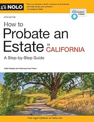 Image du vendeur pour How To Probate An Estate In California mis en vente par Pieuler Store