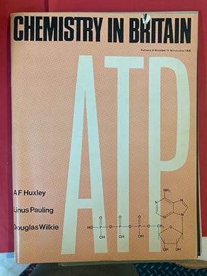 Bild des Verkufers fr ATP. (Chemistry in Britain. Volume 6, No 11, Nov 1970) zum Verkauf von Plurabelle Books Ltd