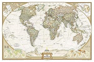 Immagine del venditore per National Geographic: World Executive Wall Map (46 x 30.5 inches) (National Geographic Reference Map) venduto da Pieuler Store