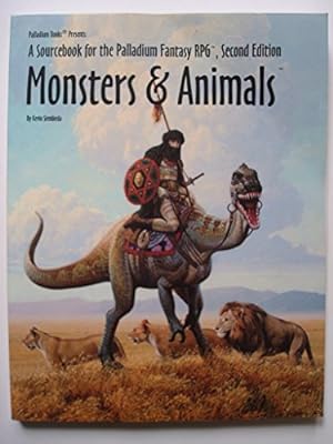 Seller image for Monsters and Animals (Palladium Fantasy RPG) for sale by Pieuler Store
