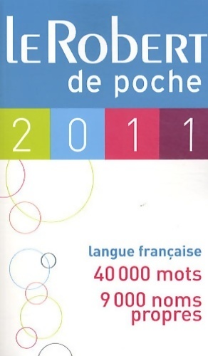 Seller image for Le robert de poche 2011 - Collectif for sale by Book Hmisphres