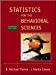 Seller image for Statistics for the Behavioral Sciences for sale by Pieuler Store