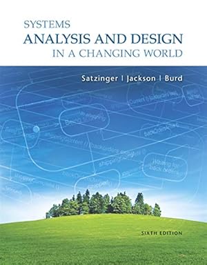 Seller image for Systems Analysis and Design in a Changing World for sale by Pieuler Store