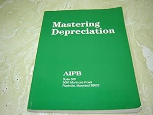 Seller image for Mastering Depreciation for sale by Pieuler Store