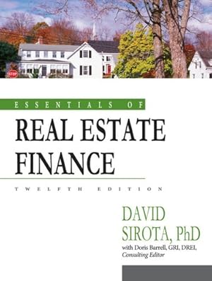 Seller image for Essentials of Real Estate Finance for sale by Pieuler Store