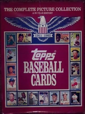 Imagen del vendedor de Topps Baseball Cards: The Complete Picture Collection (A 35-Year History, 1951-1985) a la venta por Pieuler Store