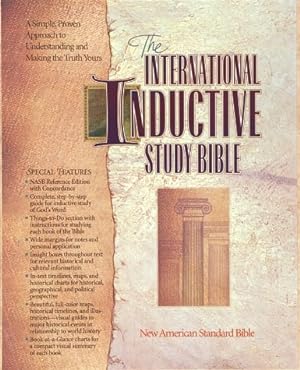 Seller image for International Inductive Study Bible: New American Standard Bible/Burgundy Leather Cover/Gilt Edged for sale by Pieuler Store