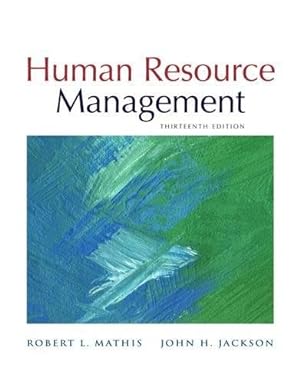Imagen del vendedor de Human Resource Management, 13th Edition a la venta por Pieuler Store