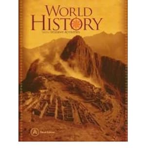 Seller image for World History with Student Activities: Grade 10 (Part A & B) for sale by Pieuler Store