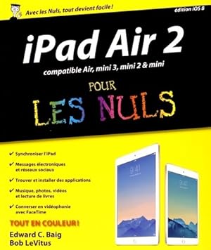 Bild des Verkufers fr Ipad air 2 pour les nuls - Edward C. Baig zum Verkauf von Book Hmisphres